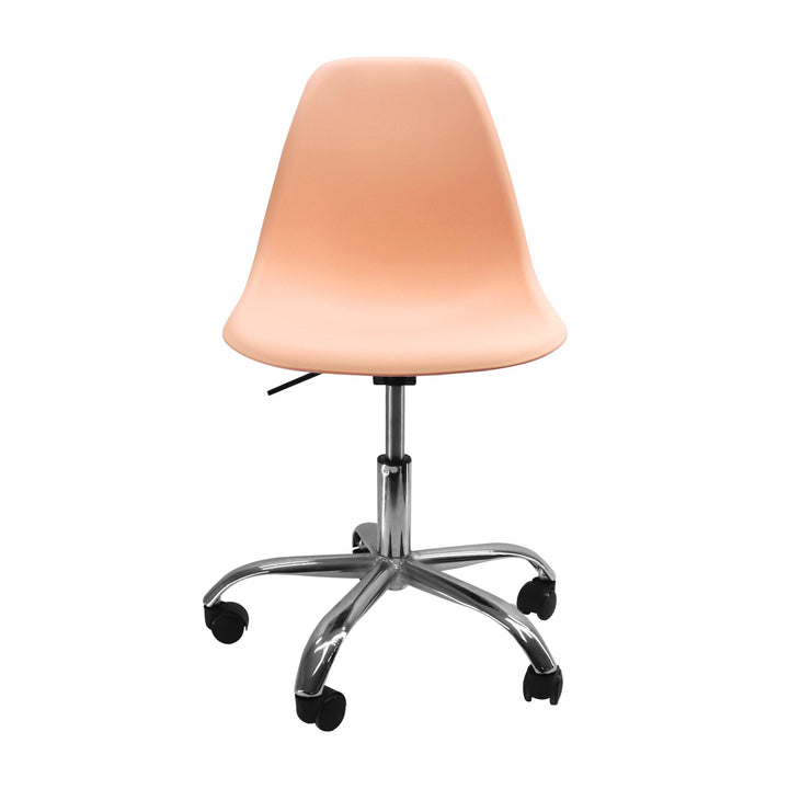 Silla DKR con Ruedas Eames salmon – ordesignstore